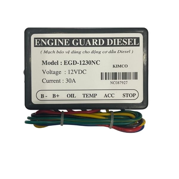 Mạch bảo vệ Bảo vệ động cơ NC12V/30A – Engineguard Diesel