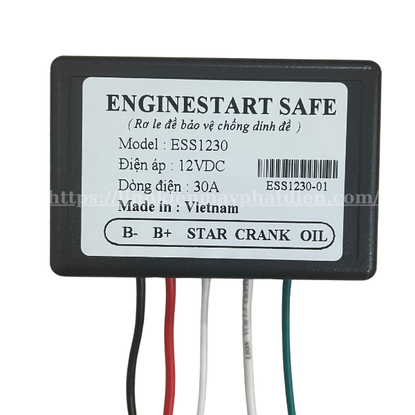 Bảo vệ dính đề động cơ O12V/30A – EngineStart Safe