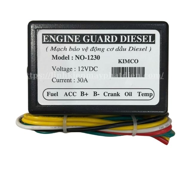 Mạch bảo vệ Bảo vệ động cơ NO12V/30A – Engineguard Diesel