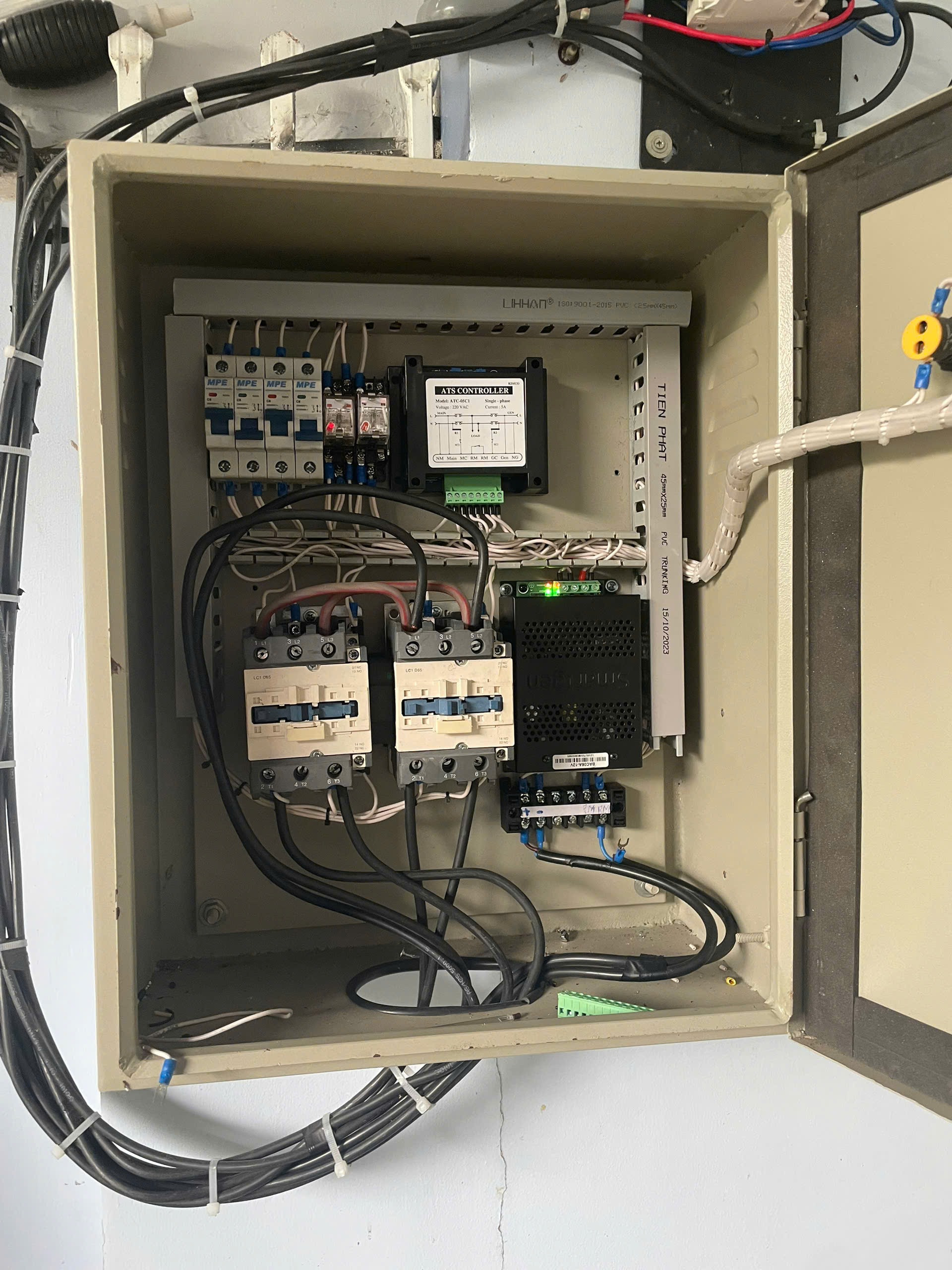 Mạch ATS Controller 1 Pha – GenAutoSwitch SinglePhase